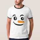 Search for snowman face tshirts Merry christmas