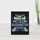 Search for badminton christmas cards Action