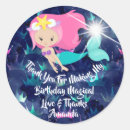 Search for mermaid life stickers Blue