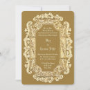 Search for scroll wedding invitations Antique