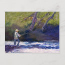 Search for fly fishing postcards Fisherman