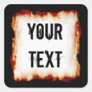 Search for orange frame stickers Black