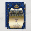 Search for royal blue prince invitations Boy