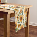 Search for sunflower table runners Watercolor