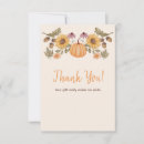 Search for halloween pumpkin thank you cards Autumn