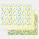 Search for yellow lemon wrapping paper Vibrant