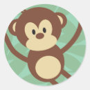 Search for cute cartoon monkey stickers Baby