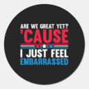 Search for cause round stickers Take america back