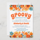 Search for flower power wedding invitations Groovy