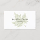 Search for maple leaf business cards Nature