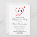 Search for valentines day engagement party invitations Elegant