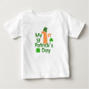 Search for st patricks day baby shirts Shamrocks