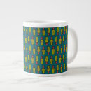 Search for red black yellow mugs Green