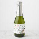 Search for baby shower mini champagne Watercolor