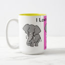Search for elephant love mugs Wildlife