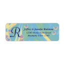 Search for monogram save the date return address labels Anniversary