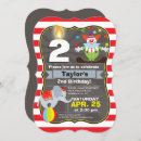 Search for circus 2nd birthday invitations Boy