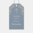 Search for confirmation gift tags Gold cross
