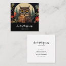 Search for birds business cards Gothic