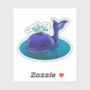 Search for kawaii whale stickers Cartoon