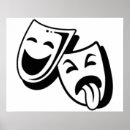 Search for acting mask posters Tragedy