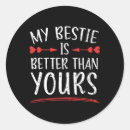 Search for bff round stickers Best friend