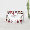 Search for burgundy wedding thank you cards Blush