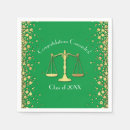 Search for law school graduation napkins Elegant