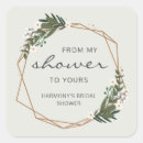 Search for square bridal shower stickers Boho
