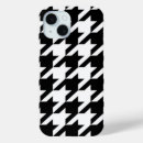 Search for dogs tooth iphone cases Black and white