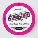Search for 50s retro diner clocks Kitchen