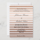 Search for bronze wedding invitations White