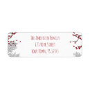 Search for black white and red return address labels Simple