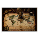 Search for fantasy map posters Old world map