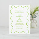 Search for lime green invitations Contemporary