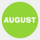 Search for august stickers Months