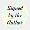 Search for writers stickers Signed