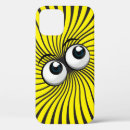 Search for yellow eyes iphone cases Black