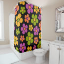 Search for 1960s pattern shower curtains Flowers