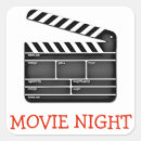 Search for movie night party stickers Theatre