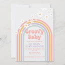 Search for pastel rainbow baby shower invitations Pink