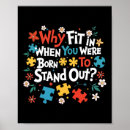 Search for autism spectrum disorder posters Aesthetic
