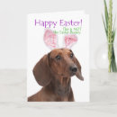 Search for dachshund easter cards Animal