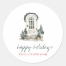 Search for front door stickers Watercolor