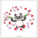 Search for panda love stickers Funny
