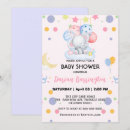 Search for cute elephant baby shower invitations Animals