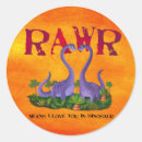 Search for dinosaur love stickers Rawr