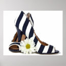 Search for black and white shoe posters High heel