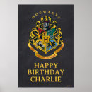 Search for harry potter birthday decor Hogwarts crest celebration display