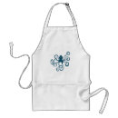 Search for heart design aprons Blue